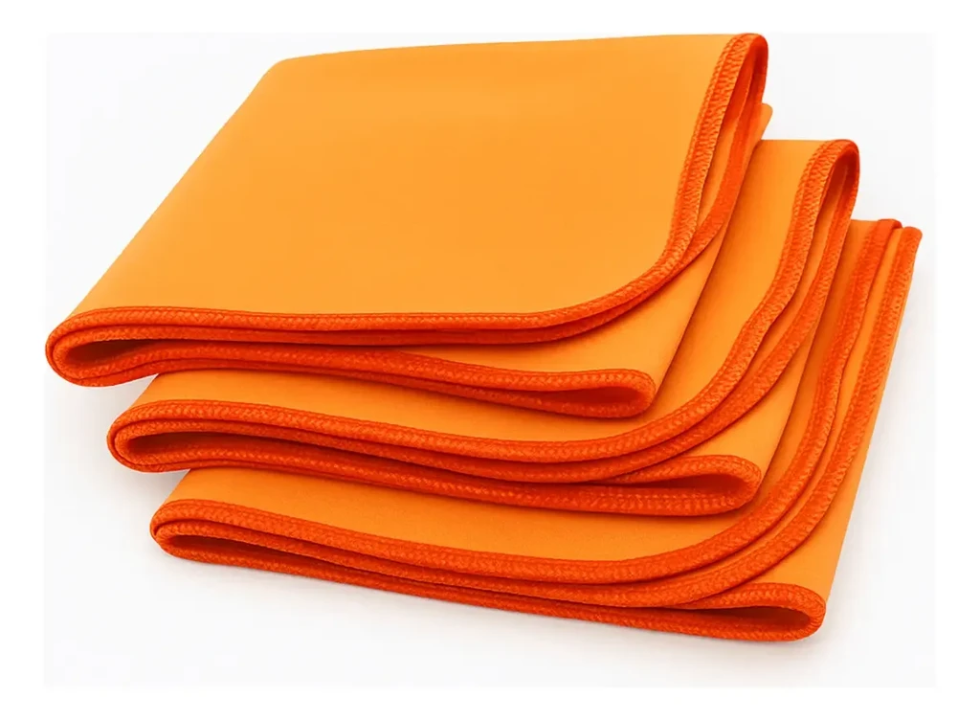 10 Flanelas de Algodão Multiuso Limpeza em Geral Anti-risco
